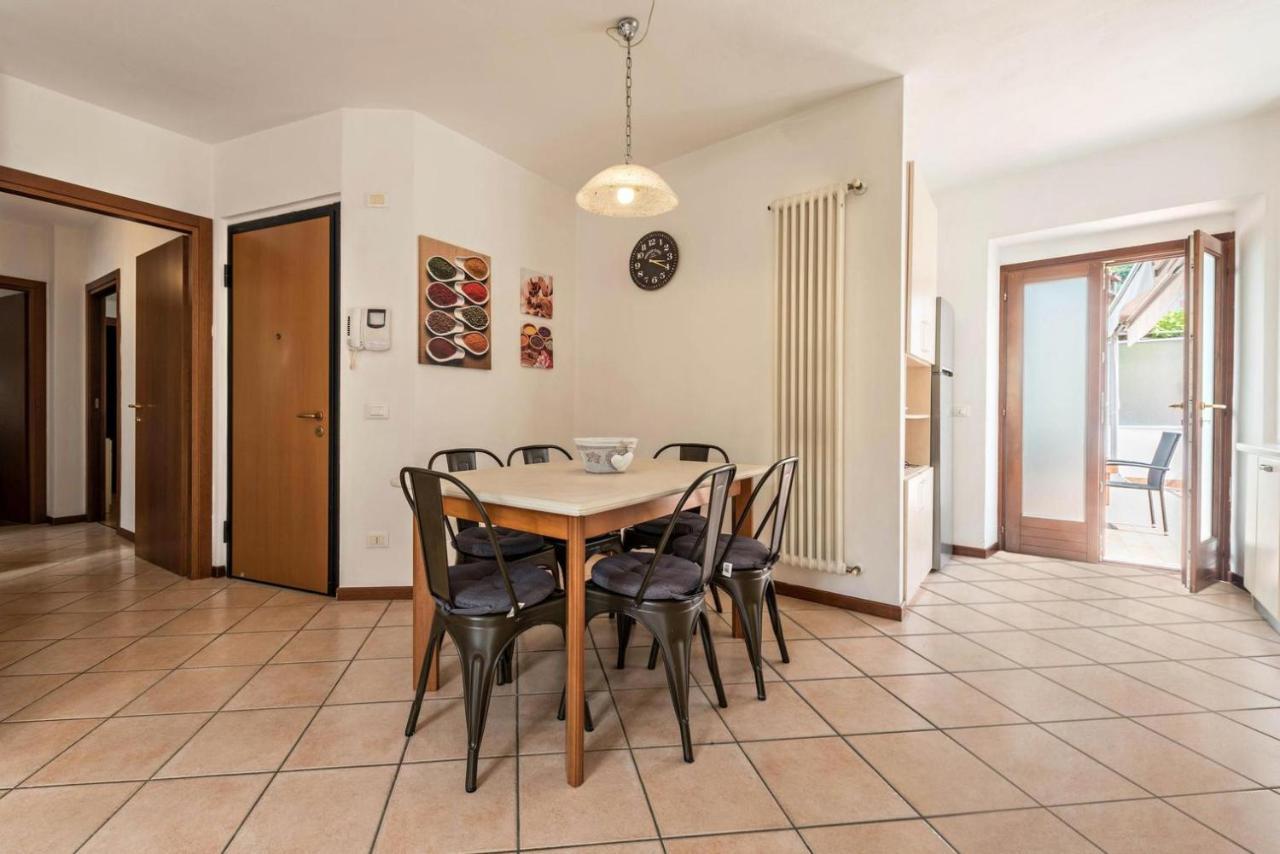 La Casa Del Borgo Con Parcheggio Lägenhet Malcesine Exteriör bild