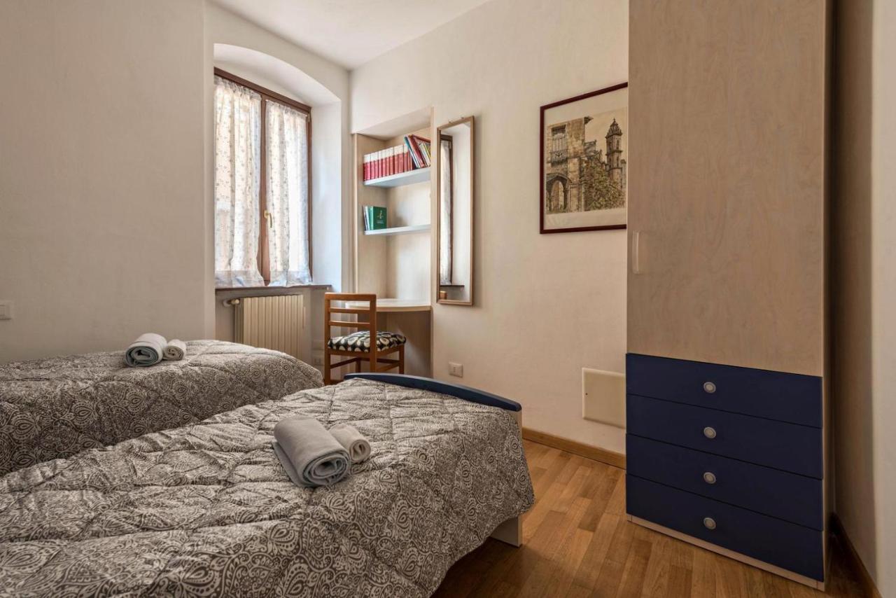 La Casa Del Borgo Con Parcheggio Lägenhet Malcesine Exteriör bild