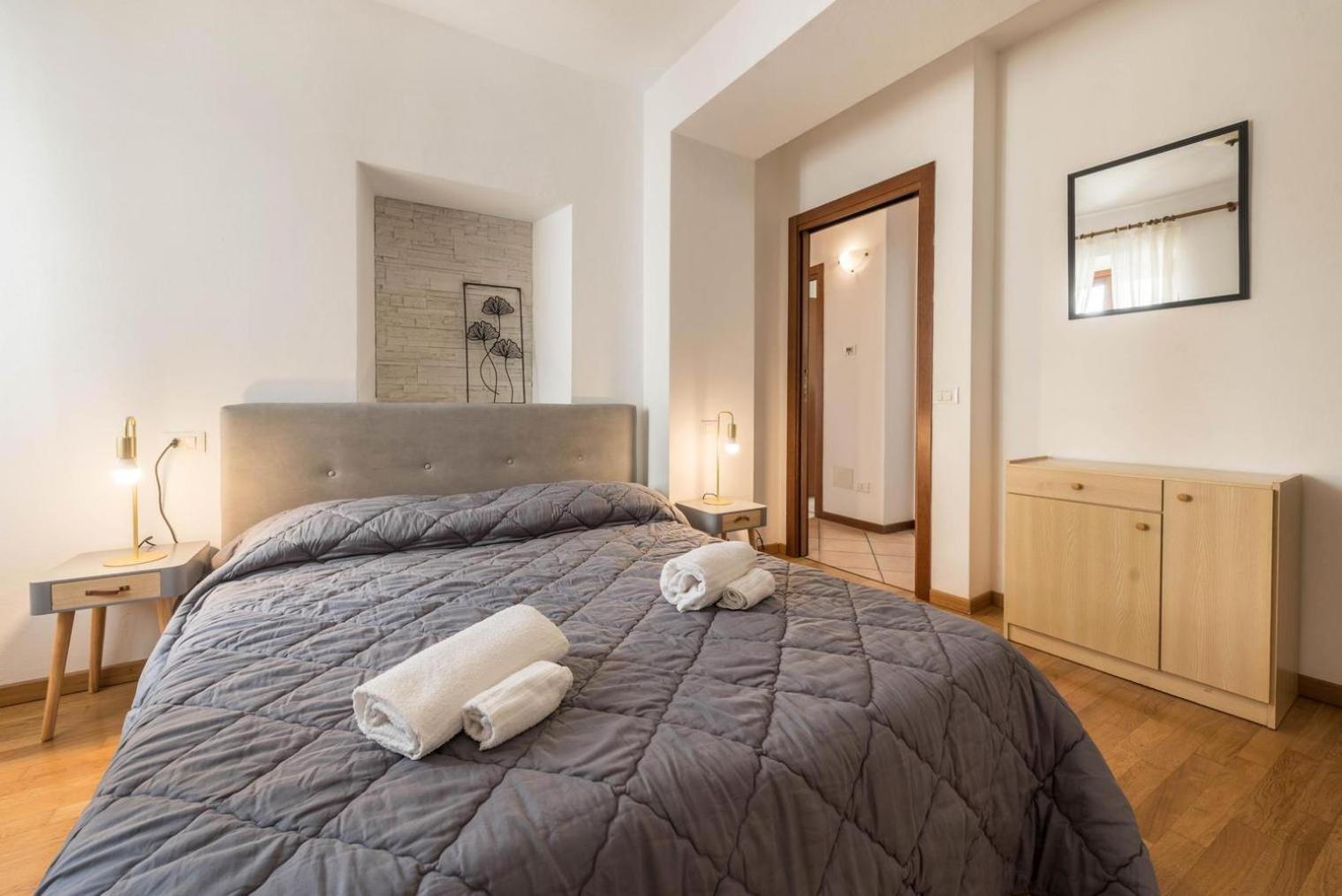 La Casa Del Borgo Con Parcheggio Lägenhet Malcesine Exteriör bild